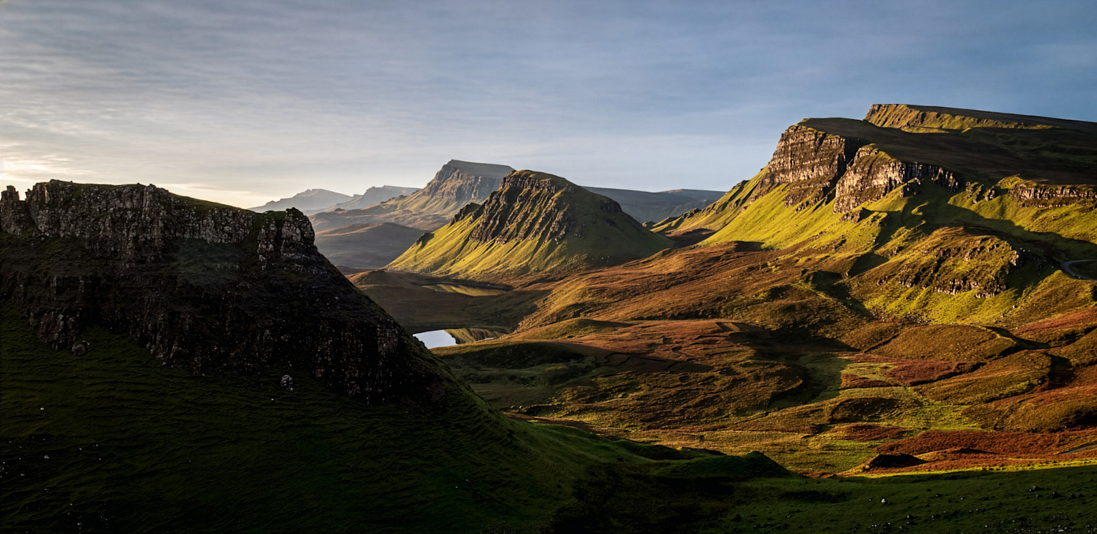 Quiraing Pass, Isle of Skye, Scotland.