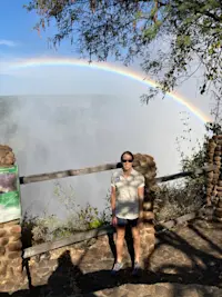 At Victoria Falls, Zambezi River