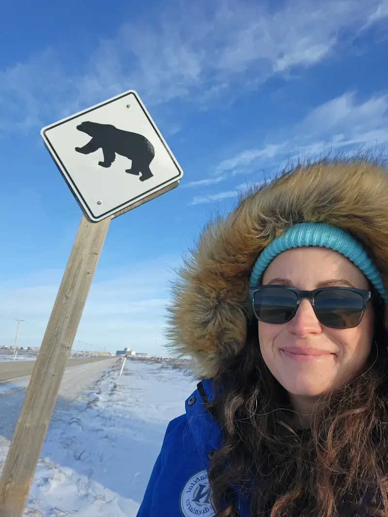 Keeping an eye out for Polar Bears in Churchill, Canada.