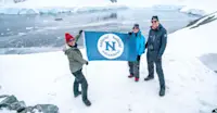 Nat Hab guests, Antarctica.