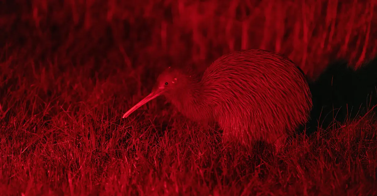 Brown Kiwi, Stewart Island, New Zealand.