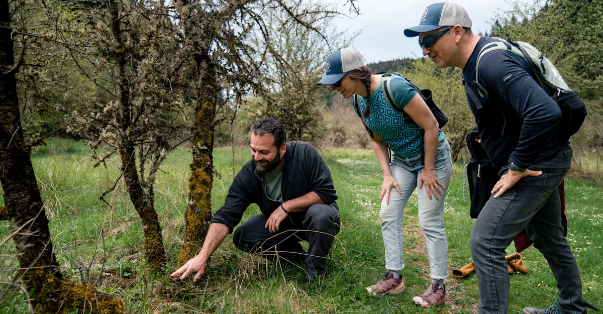 Truffle hunting experience, Arcadia, Greece.