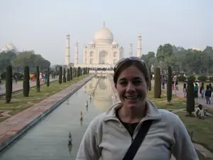 Mandatory Taj Mahal pic after the once-in-a-lifetime chance to see wild tigers in national parks of India.