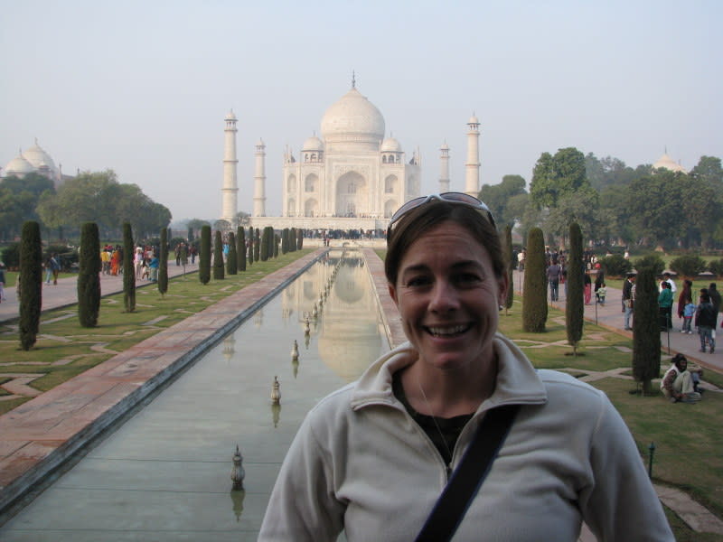 Mandatory Taj Mahal pic after the once-in-a-lifetime chance to see wild tigers in national parks of India.