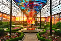 Cosmovitral Botanical Garden, Toluca, Mexico.