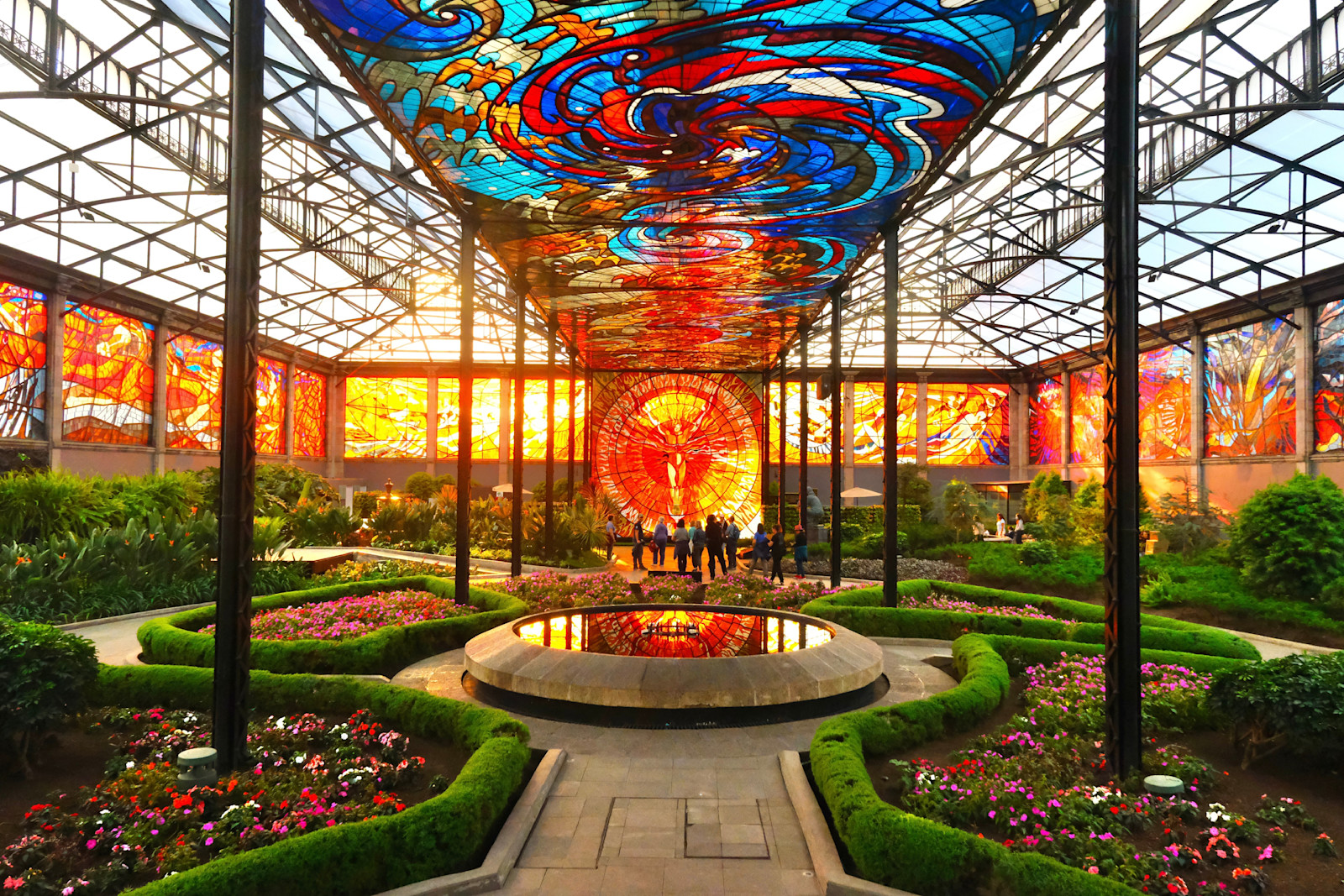 Cosmovitral Botanical Garden, Toluca, Mexico.