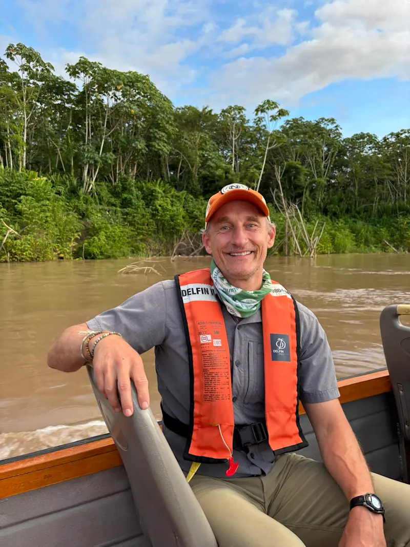 A lifelong goal met exploring the Amazon, Peru. 