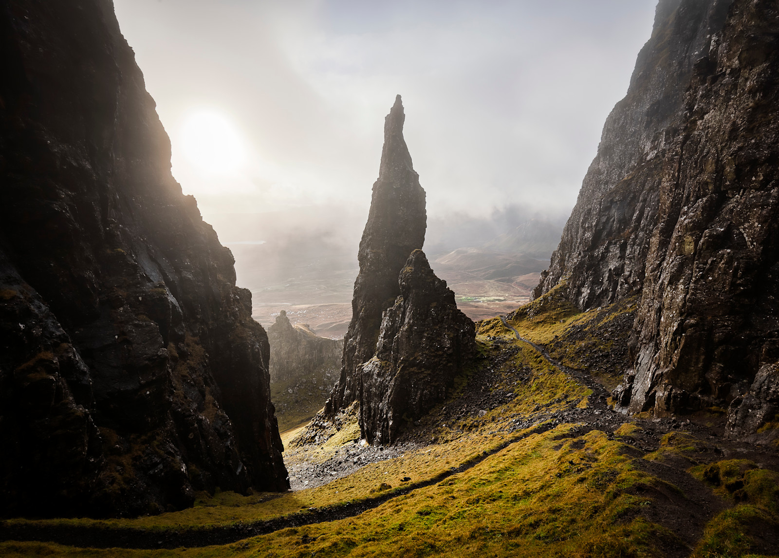 Trotternish Ridge, Old Man of Stor,  Isle of Lewis, Scotland.