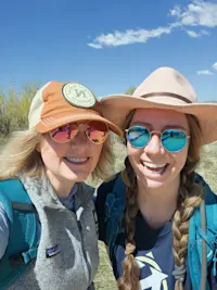Trekking along the lands of Colorado.