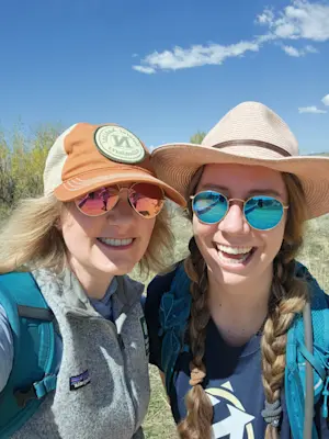 Trekking along the lands of Colorado.