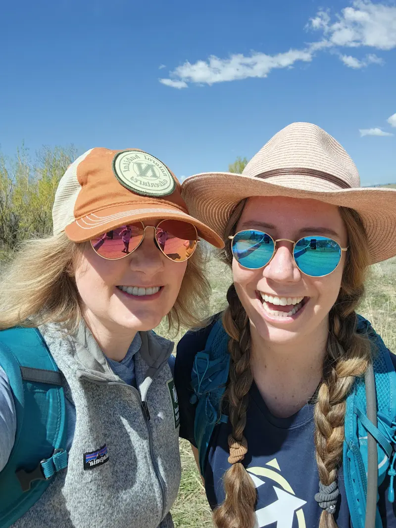 Trekking along the lands of Colorado.