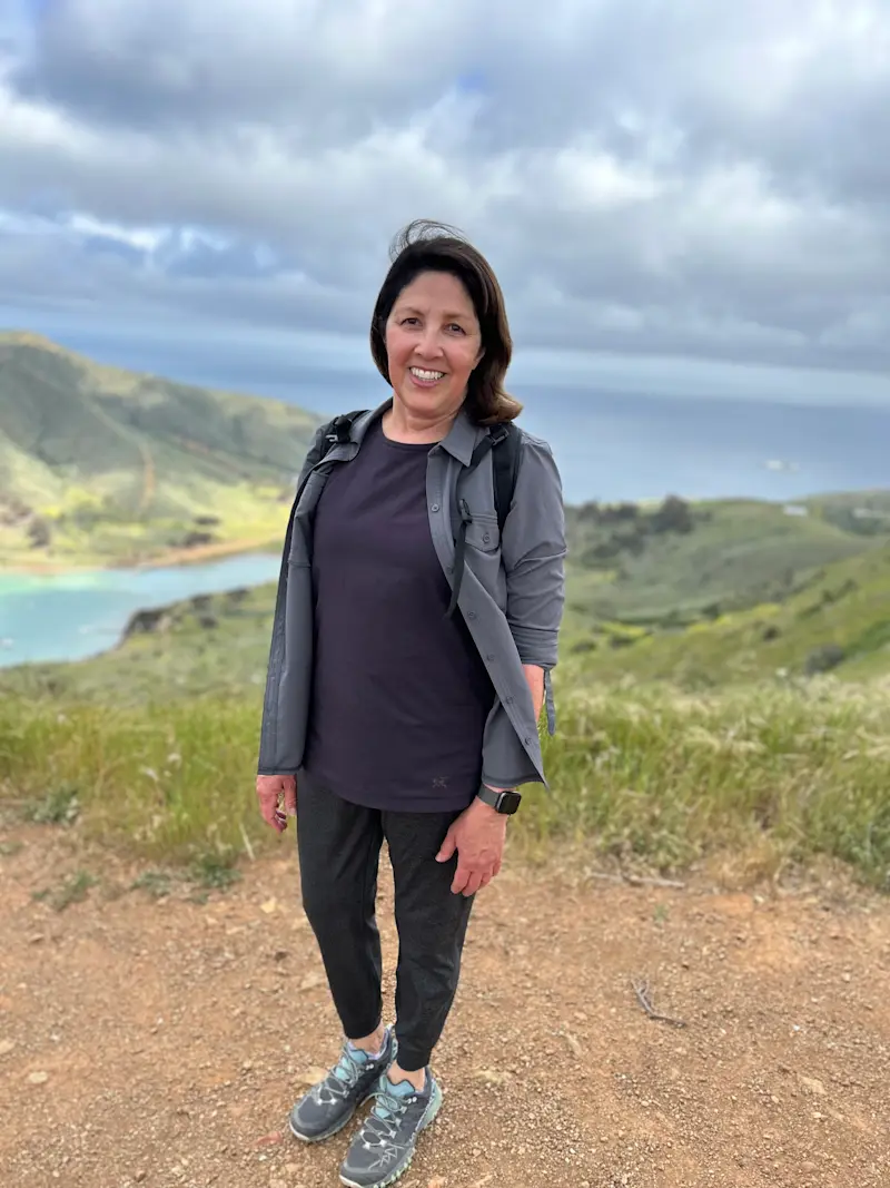 Exploring the lush lands of Catalina Islands in California. 