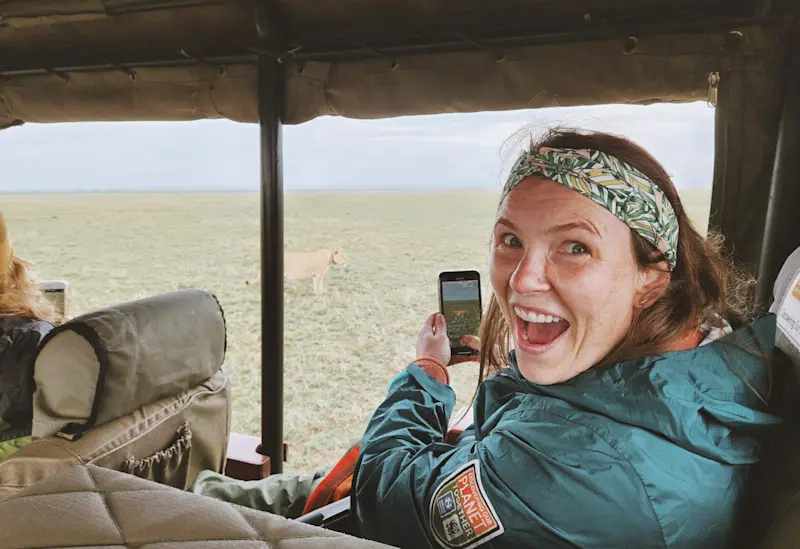 Excited to experience the wildlife in, Tanzania.