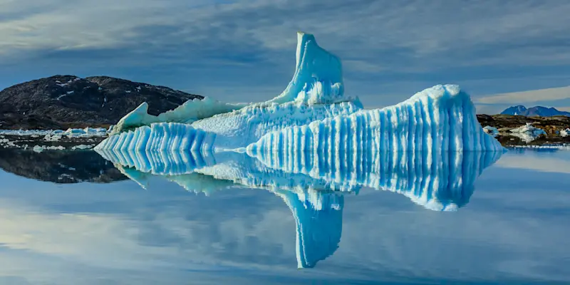 Iceberg, Sermilik Fjord, Greenland.