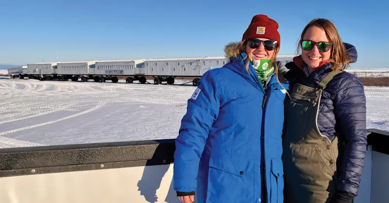 Nat Hab guests, Churchill, Manitoba.