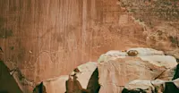 Petroglyphs, Canyonlands National Park, Utah. 