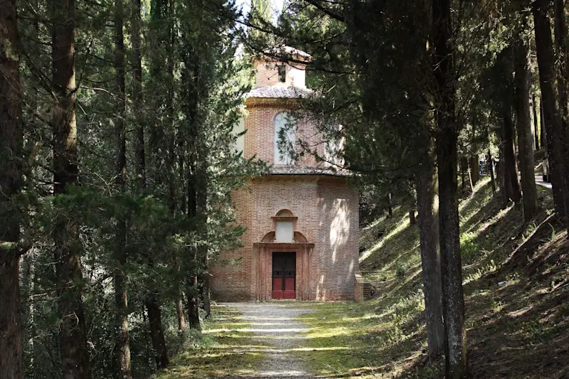 Monte Oliveto Maggiore Chapel, Italy.