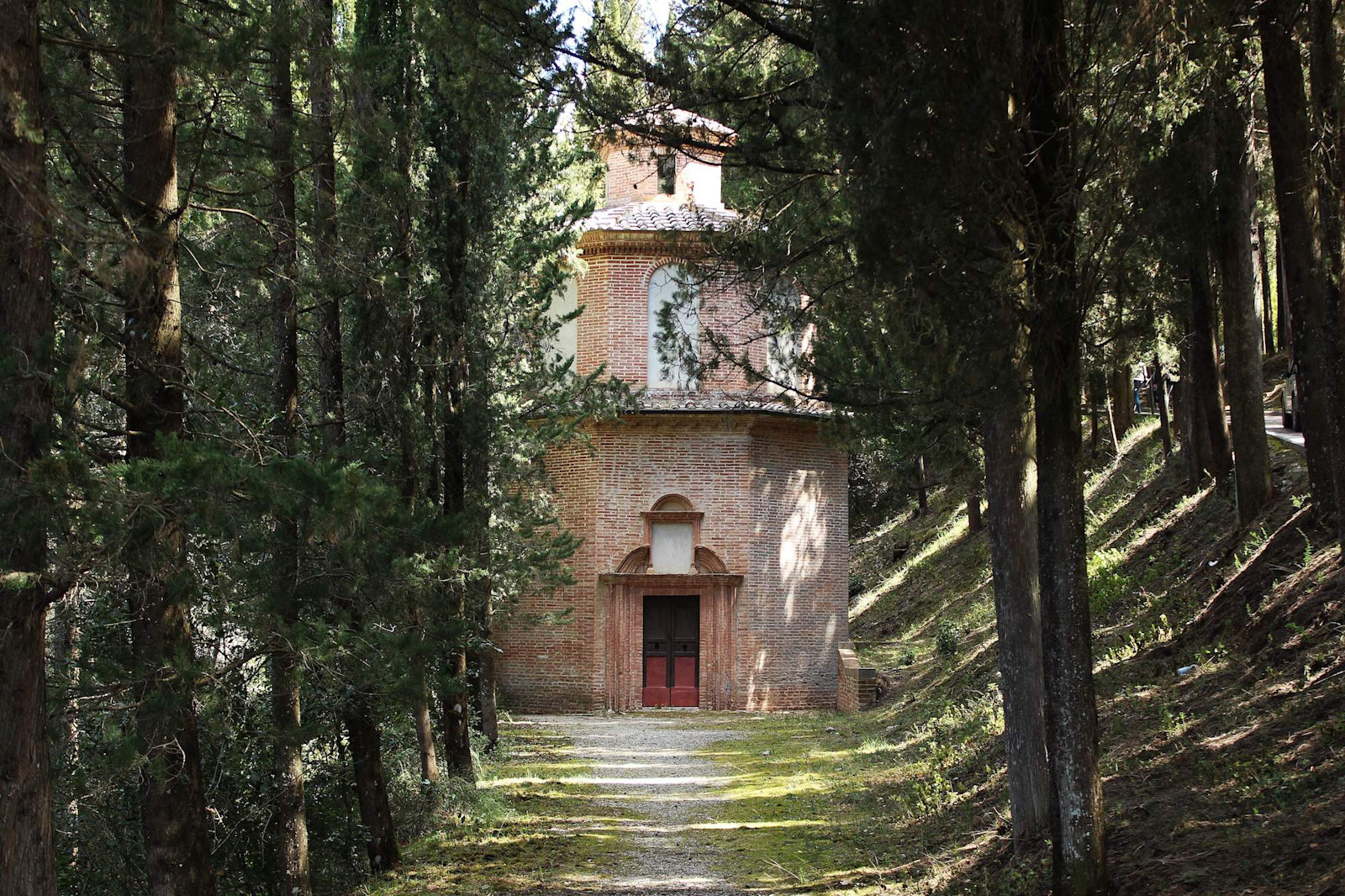 Monte Oliveto Maggiore Chapel, Italy.