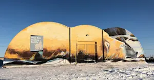 Polar Bear Holding Facility, Churchill, Manitoba.