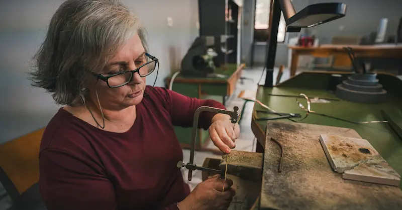 Silversmith workshop tour, Stemnitsa, Greece.