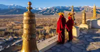 Thiksey Monastery, Ladakh, India.