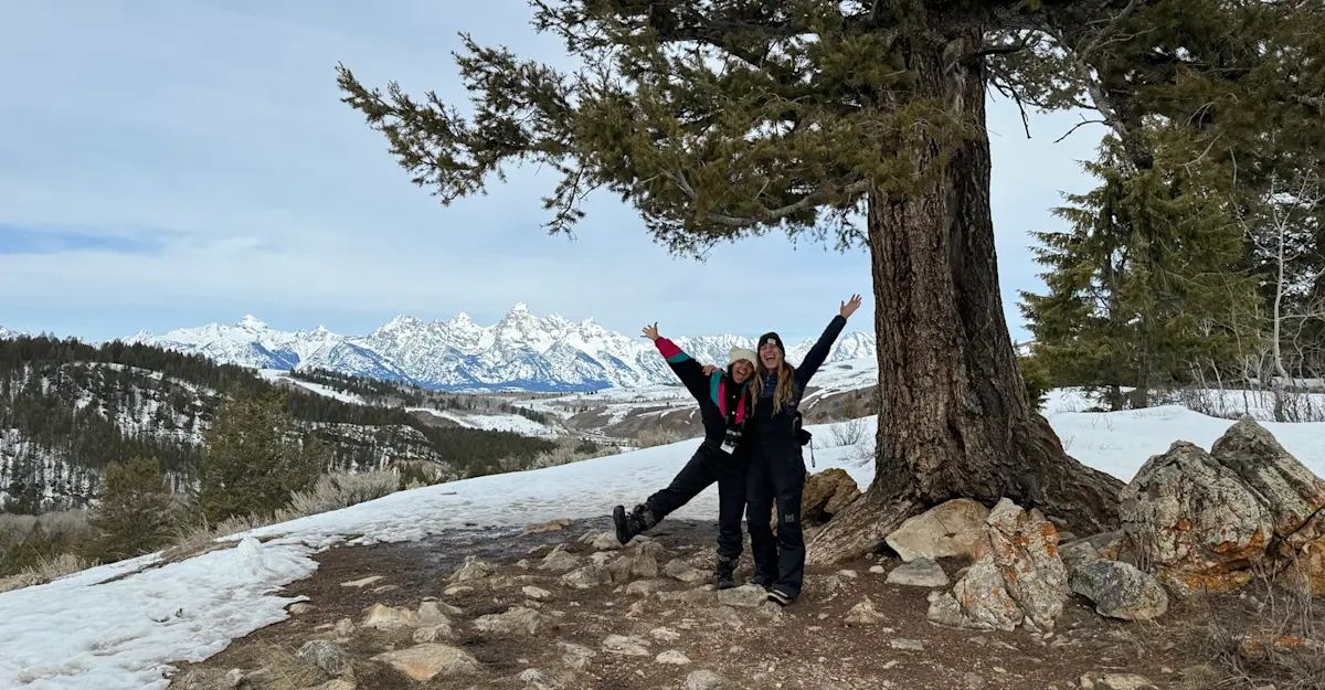 Every trail feels like a postcard, Teton National Park, Wyoming.