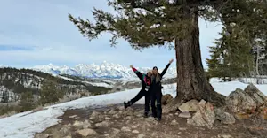 Every trail feels like a postcard, Teton National Park, Wyoming.
