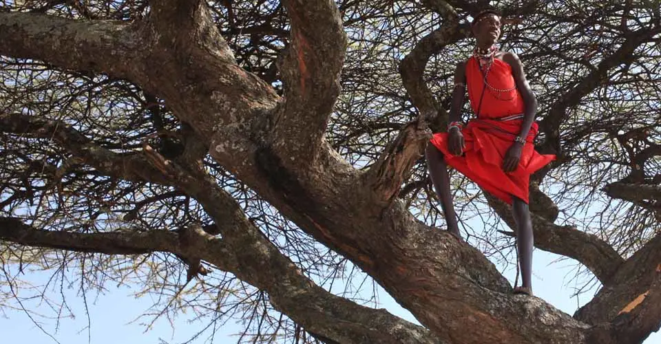 Maasai man, Lewa Wildlife Conservancy, Kenya.