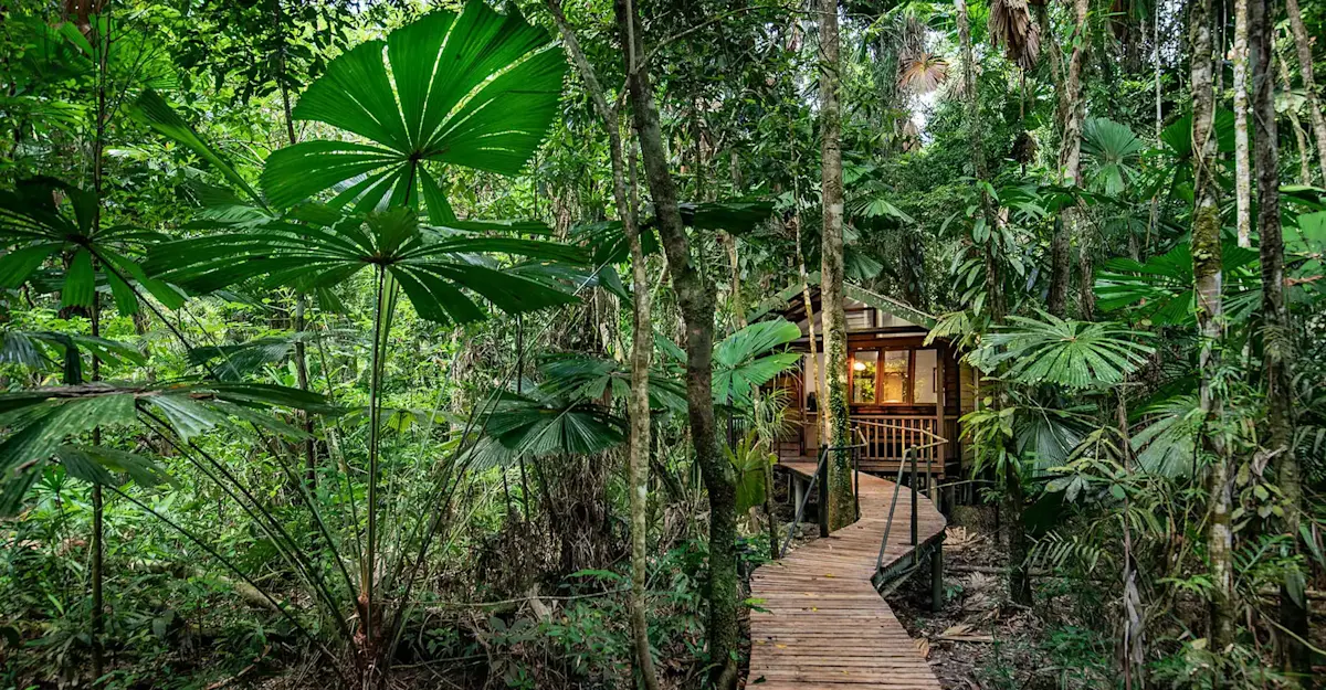 Cabin exterior