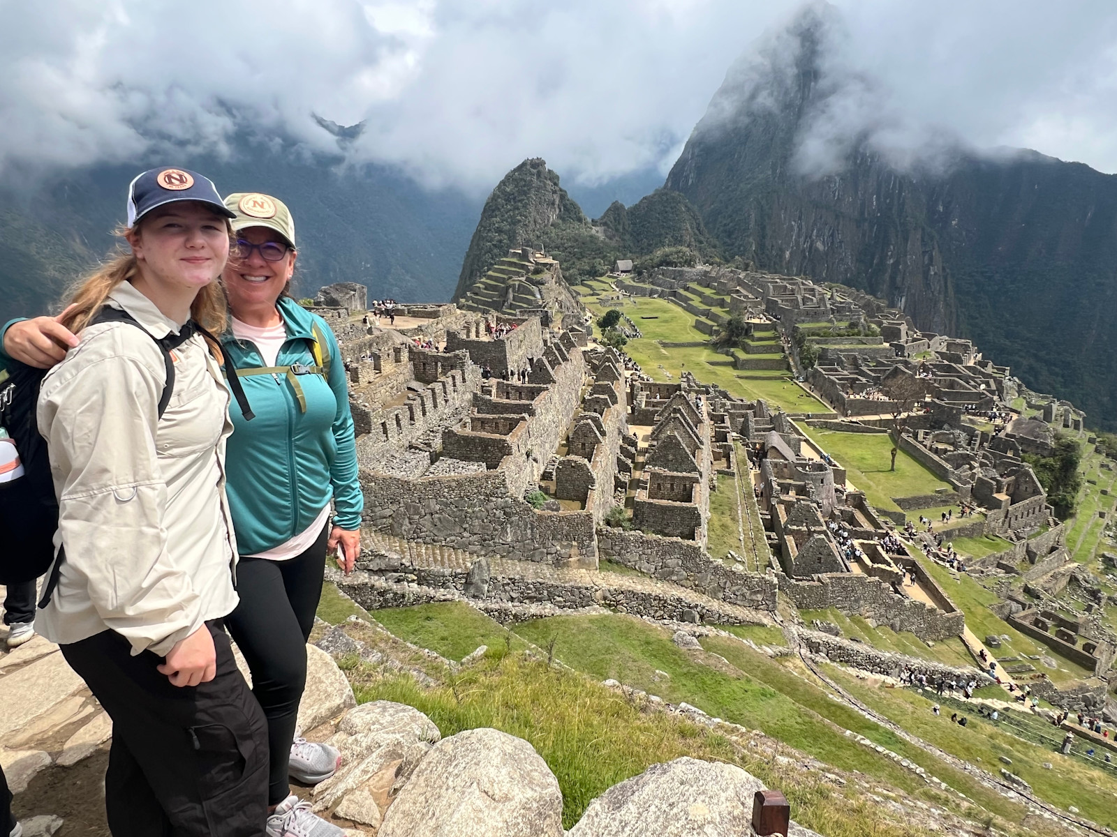  Isla and me on top of the world! In magical Machu Picchu.