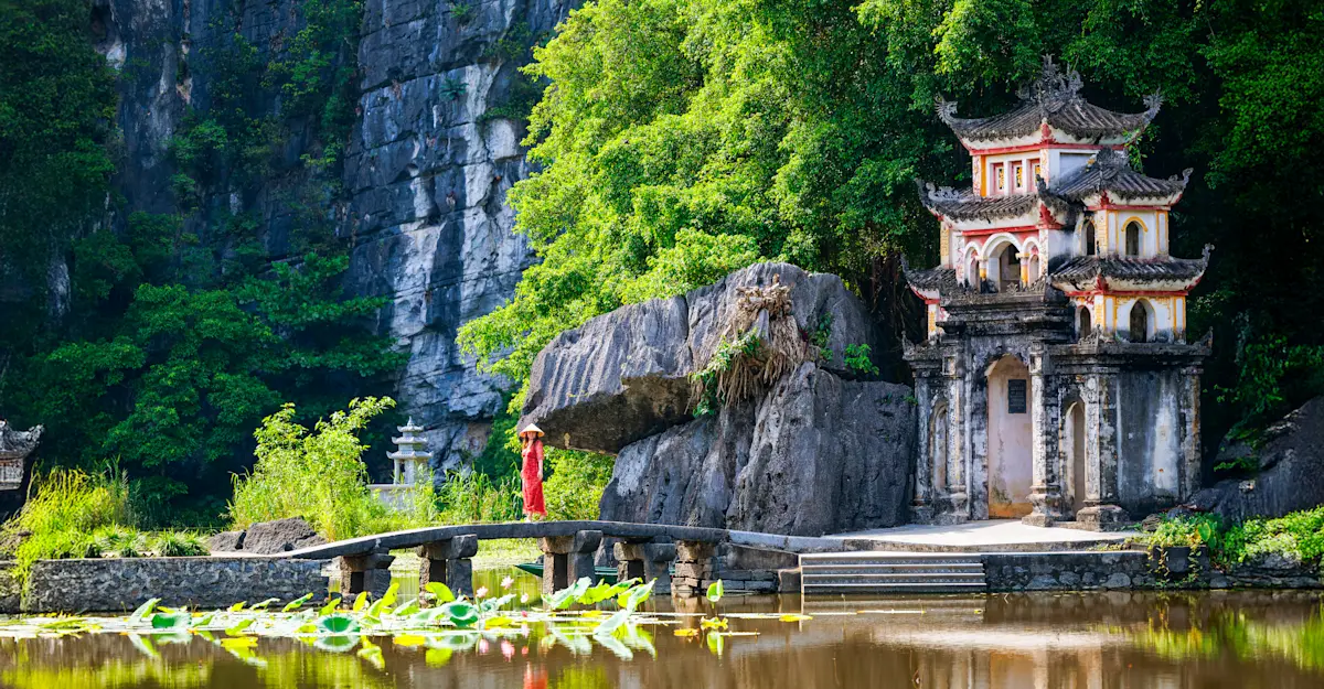 Bich Dong Pagoda, Vietnam.