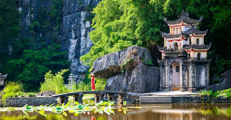 Bich Dong Pagoda, Vietnam.