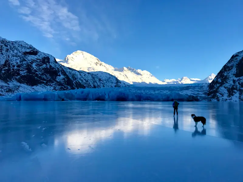 Mesmerized by the pure magic of Grewingk Glacier in Alaska. 