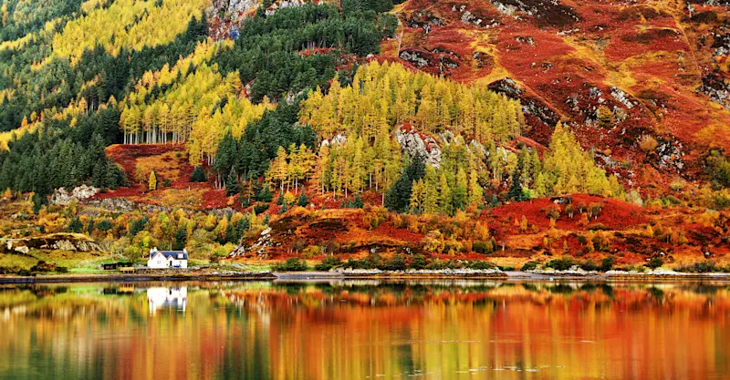 Loch Duich, Scottish Highlands, Scotland.