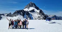 Scenic helicopter flight with glacier landing, New Zealand.
