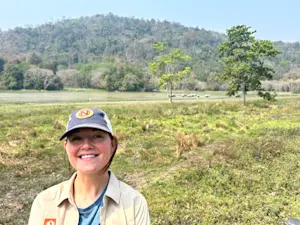 Exploring the UNESCO World Heritage wetlands of Kaziranga, India.