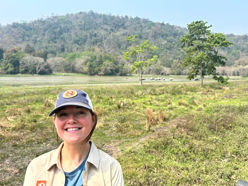 Exploring the UNESCO World Heritage wetlands of Kaziranga, India.