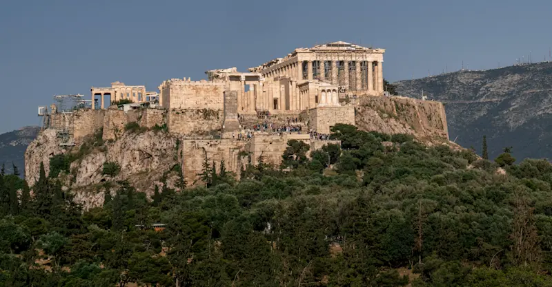 Acropolis of Athens, Greece.