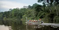 Nat Hab guests, Marañon River, Peru.