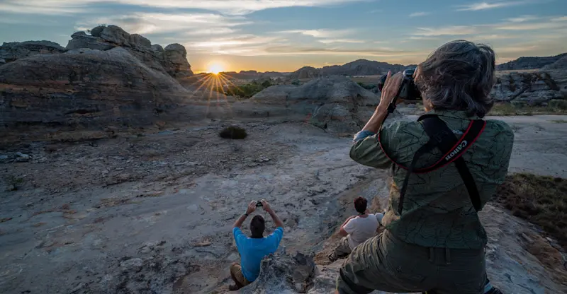 Nat Hab guests, Isalo National Park, Madagascar.