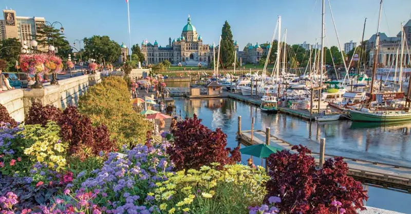 Inner Harbour, Victoria, British Columbia.