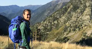 Hiking in the Pyrenees Mountain of Andorra on an Earthwatch expedition