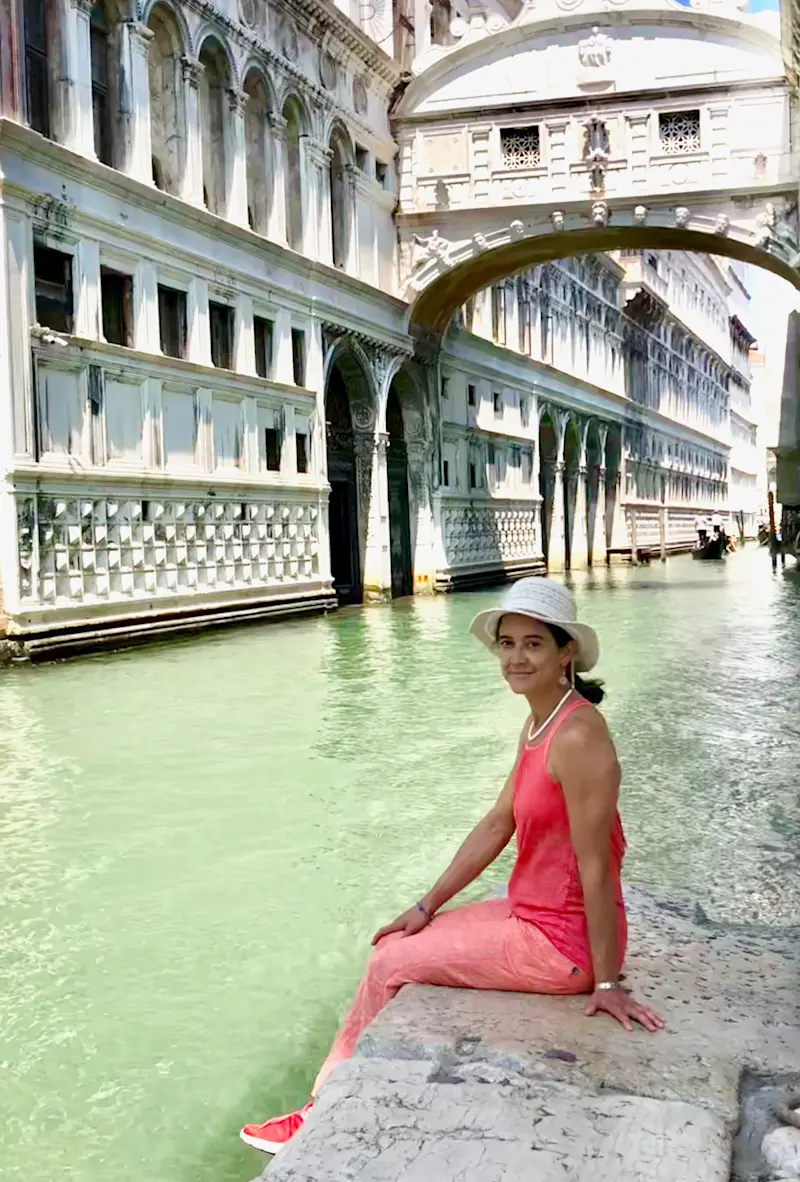 Basking in the beautiful Venice, Italy. 
