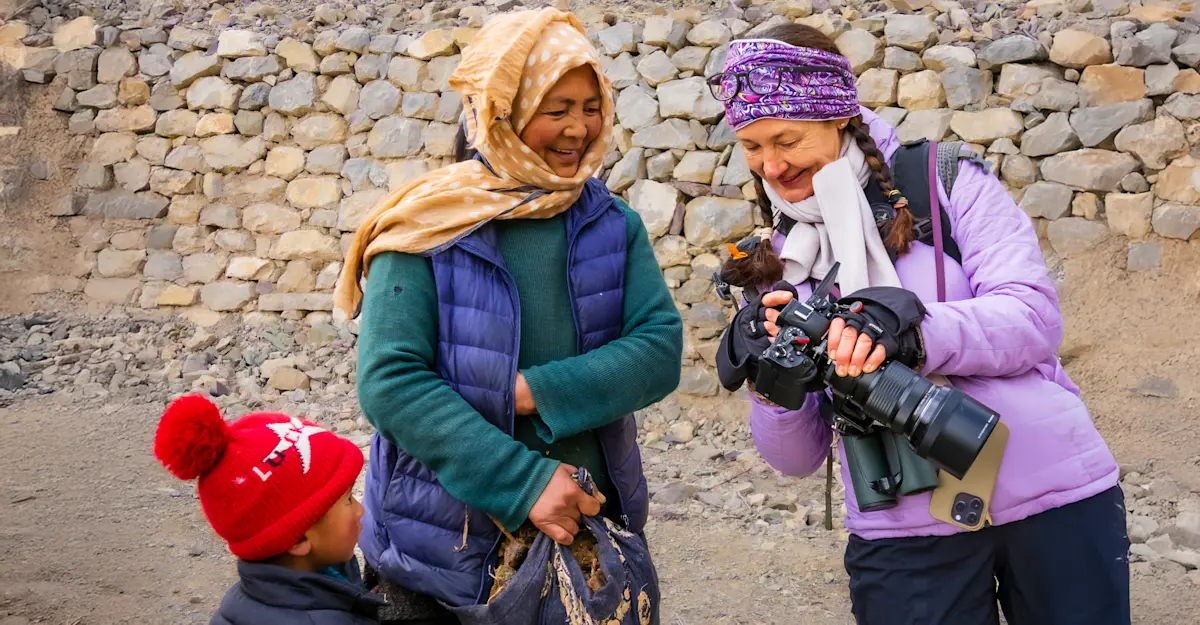 Nat Hab guest sharing photos, Mangyu Village, India.