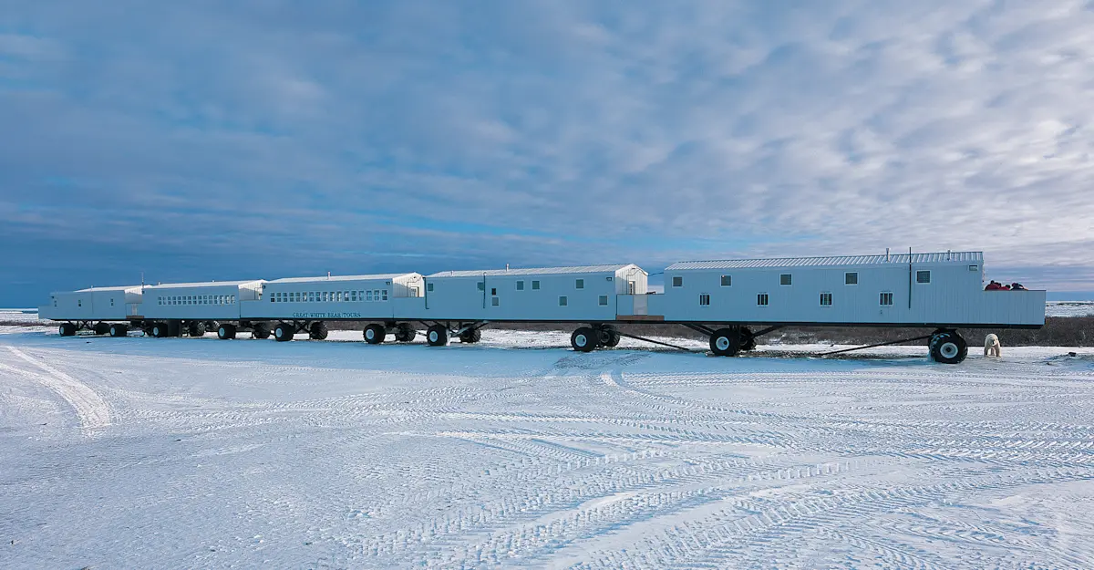 Nat Hab's private Tundra Lodge, Churchill, Manitoba.