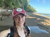 Osa peninsula in Costa Rica. 