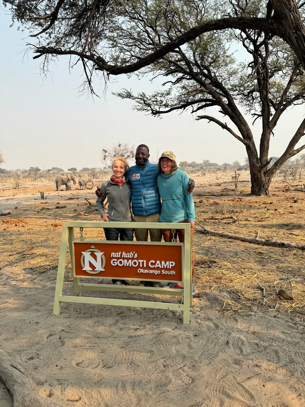 Our last day at Nat Hab's Gomoti Camp, my favorite camp in Secluded Botswana.