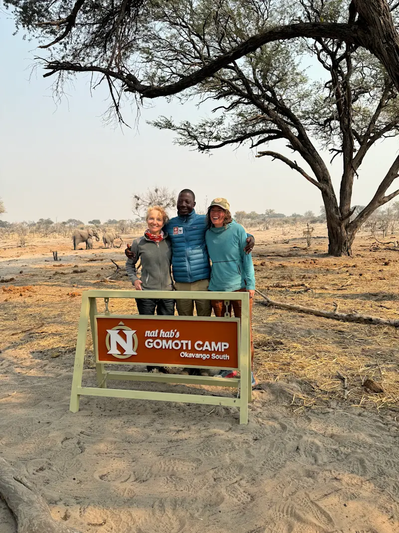 Our last day at Nat Hab's Gomoti Camp, my favorite camp in Secluded Botswana.