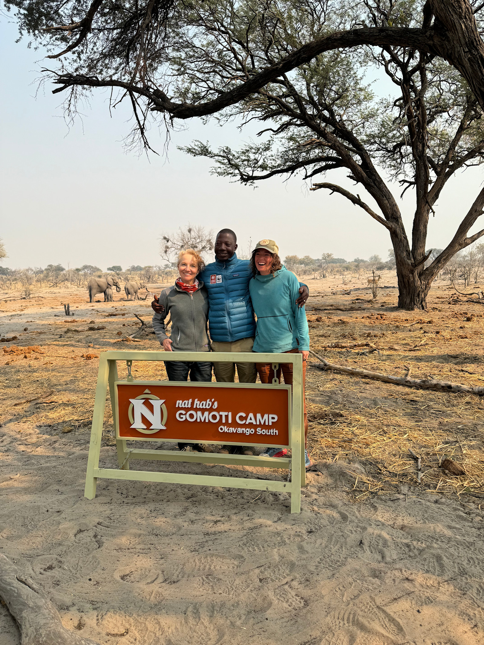 Our last day at Nat Hab's Gomoti Camp, my favorite camp in Secluded Botswana.