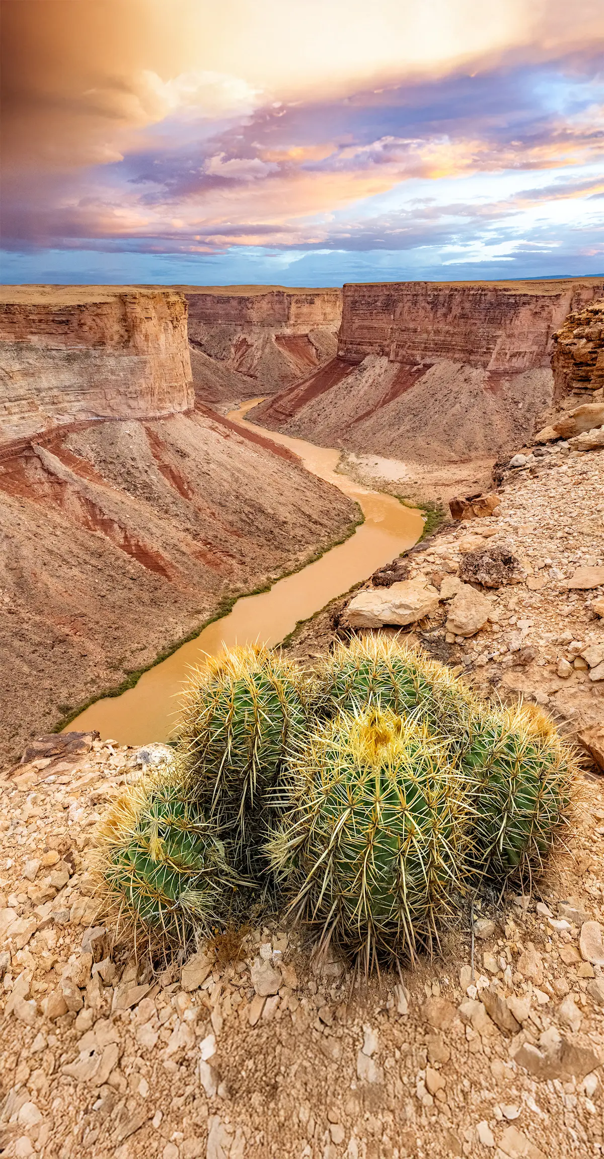 Soap Creek Overlook, Grand Canyon, Arizona.